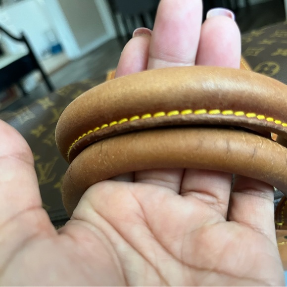 LOUIS VUITTON Monogram Keepall 55 Boston Bag M41424 LV Auth 44552 - Picture 3 of 16